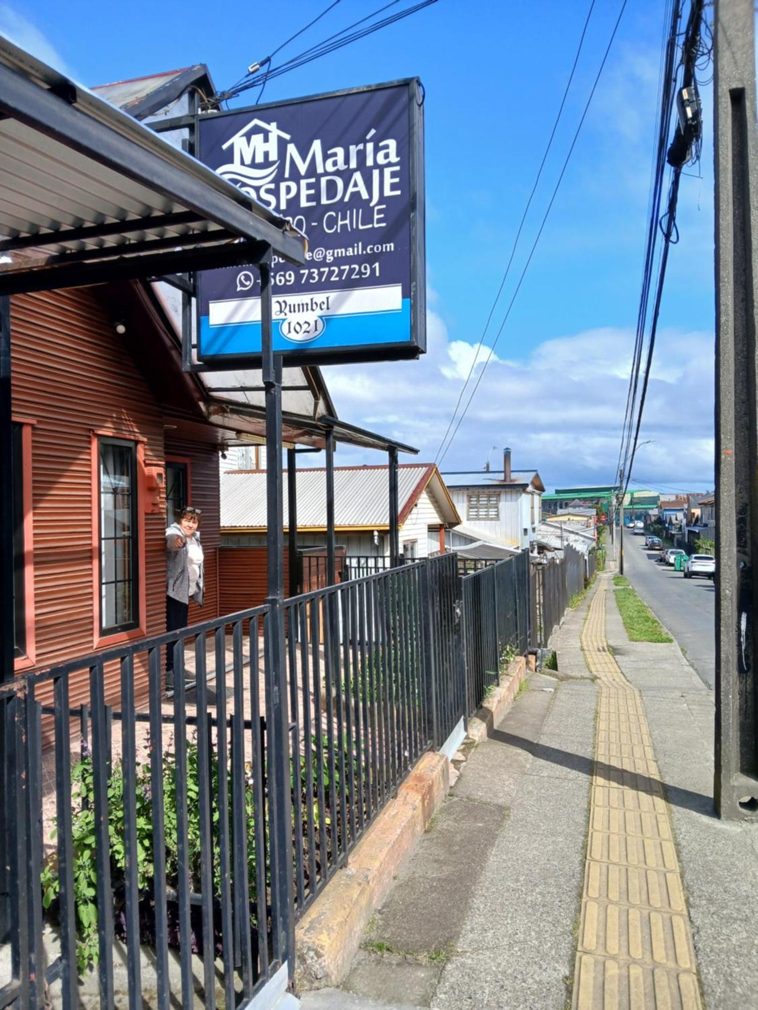 Hospedaje Maria Hotel Castro Exterior photo